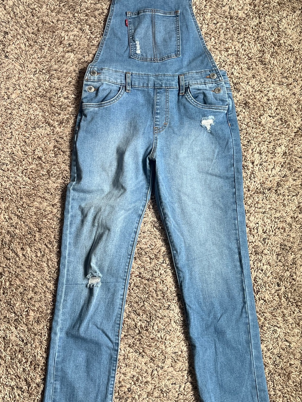 Levi's Light Blue Denim Kids Overalls